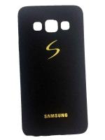 Чехол-Samsung-Galaxy-A3-2017-(SM-A320F)-бампер-бархатный-силикон-черный-Samsung