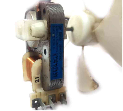 Двигатель вентилятора микроволновой (СВЧ) печи OEM-1011H2 (демонтаж)