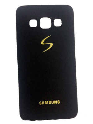 Чехол-Samsung-Galaxy-A3-2017-(SM-A320F)-бампер-бархатный-силикон-черный-Samsung