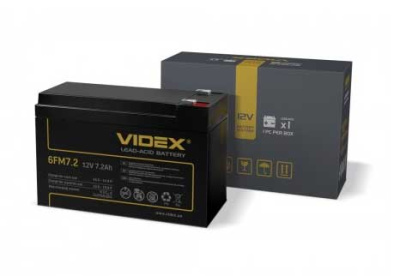Аккумулятор Videx 6FM7.2 12V 7.2 mah