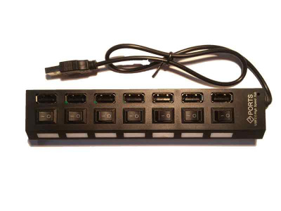 USB HUB USB-7USB с удлинителем 20 см