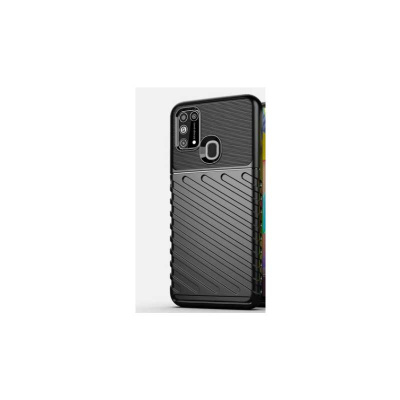 Чехол-Samsung-Galaxy-M31-бампер-силикон-черный-черный-с-рисунком