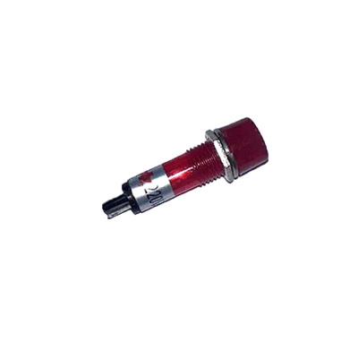 Лампа индикации электрической плиты EP322  XD10-3 D-12мм, L-42мм красная