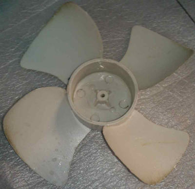 Крыльчатка вентилятора микроволновой (СВЧ) печи