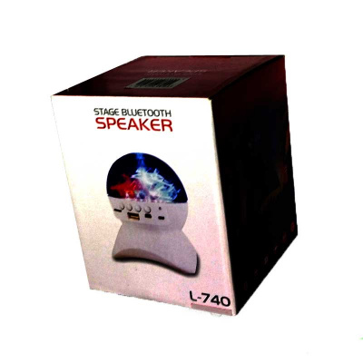 L-740 Bluetooth Speaker диско - шар светодиодный вращающийся L-740 