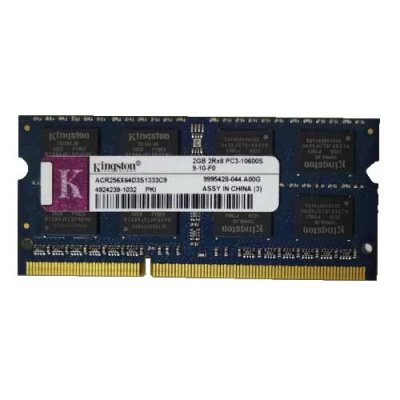 Оперативная память DDR3 2 GB ACR256X64D3S1333C9 Kingston 1333 MHz SODIMM ACR256X64D3S1333C9