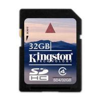 SD 32 Gb Kingston (class  4) SD4/32GB