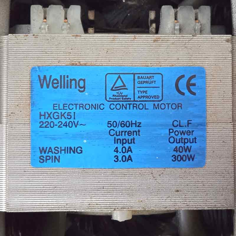 Двигатель стиральной машины LG HXGK51 (Welling) Фото 2 Двигатель стиральной машины LG HXGK51 (Welling) Фото 2