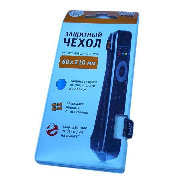 Чехол для пульта 60*210 белый WiMAX Чехол для пульта 60*210 белый WiMAX