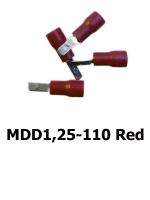 Наконечник,-клемма-ножевая-(п)-MDD-1,25-110,-изолированная,-красная