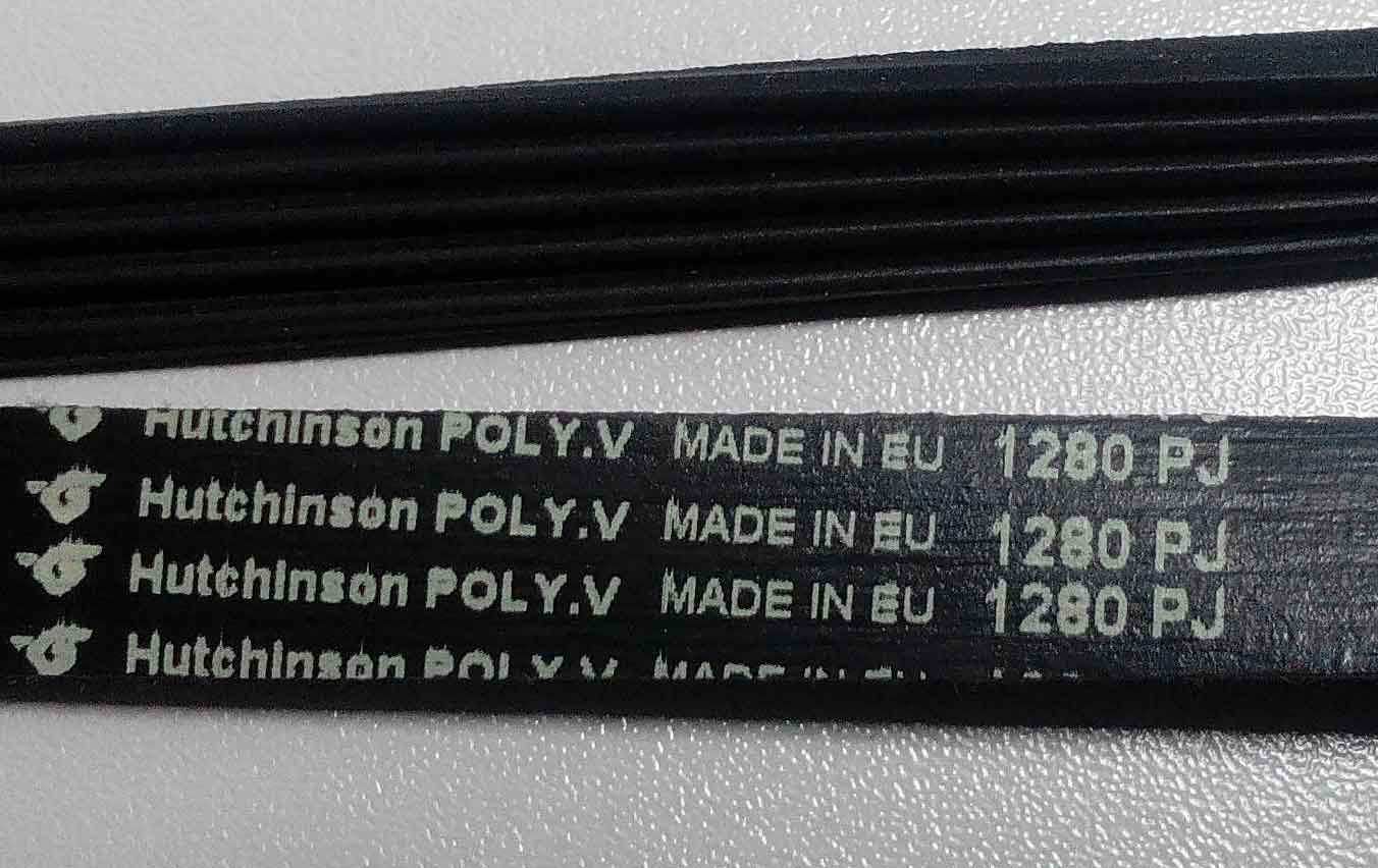 Ремень 1280 J5 (1280J5 ) 1280 PJ Samsung hutchinson POLY.V (Italy) для стиральной машины