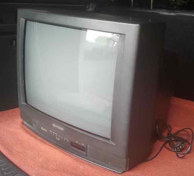 Телевизор обычный куплю. Телевизор Sharp CV-2132ck1. Sharp CV-21jn1. Sharp ЭЛТ 21. Телевизор Sharp 14 дюймов.