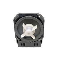 Насос сливной (помпа) 1718C Fudi 30W, крепл. — 4 защелки, выводы — сзади вместе вид 1