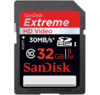 SD 32 Gb SanDisk Extreme HD Video (class 10) SDSDX-032G-X46