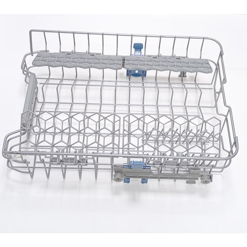 Корзина ПММ Indesit C00534260 верхняя без разбрызгивателя Д=505мм Ш=360мм Dколес=22мм (демонтаж с DSFC 3T117 Type: DWS-DEA701B)