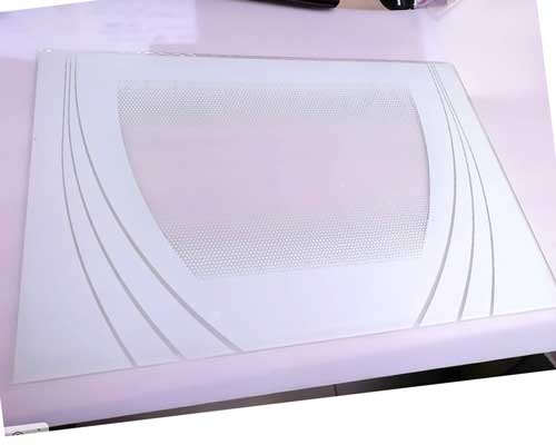 Стекло духовки 417*283 прозрачное Стекло духовки 417*283 прозрачное