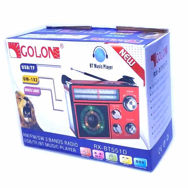 Радиоприемник COLON RX -BT 551D Радиоприемник COLON RX -BT 551D