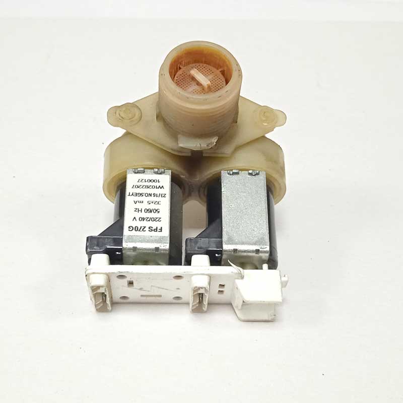Электроклапан двойной 180° выпуск=10мм фишки 220V W10282207 Whirlpool Hisense (Hisense) (демонтаж с WFD6010) Электроклапан двойной 180° выпуск=10мм фишки 220V W10282207 Whirlpool Hisense (Hisense) (демонтаж с WFD6010)