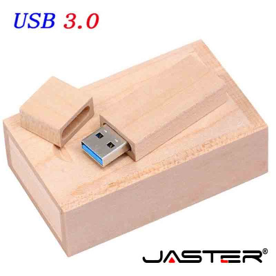 USB-Flash-USB-3.0-бамбук-СЦ-Луч-+-коробка