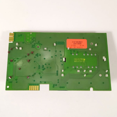 Модуль управления и индикации СМА Indesit 21013628901 вид сзади