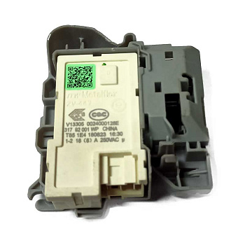 Устройство-блокировки-люка-Haier-0024000128E-original-(демонтаж)