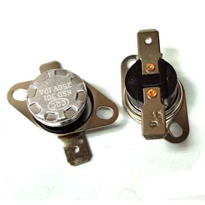 Термостат-KSD301-15°C-10А-Китай-нормально-открытый