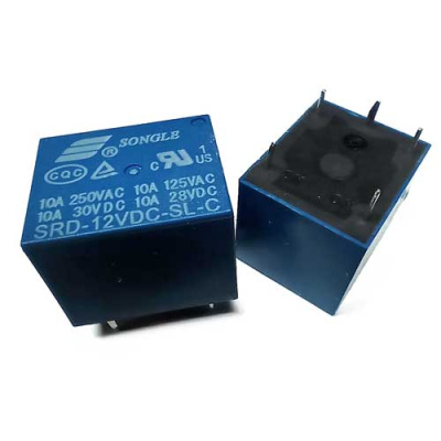 Реле-12VDC-10A-250V-SRD-12VDC-SL-C-Songle