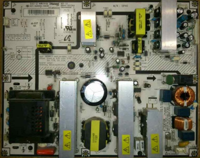 PowerBoard Samsung LE40S71BX/BWT ver SP01 SIP40 KETI HU09364-5003B REV 1.5 BN44-00134A