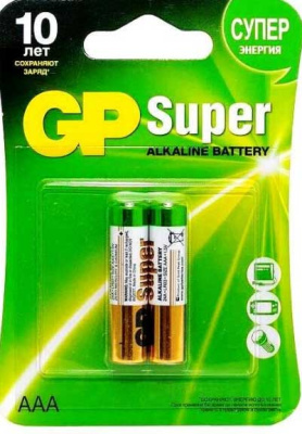 Батарейки AA Alkaline GP Super LR6 1.5В BL4