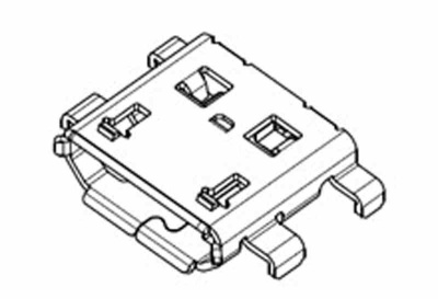 Гнездо Micro USB 2.0 47642-1001 5pin