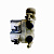 Электроклапан двойной 90° выпуск=12мм фишки mini 60206 (Indesit - Ariston) (демонтаж)