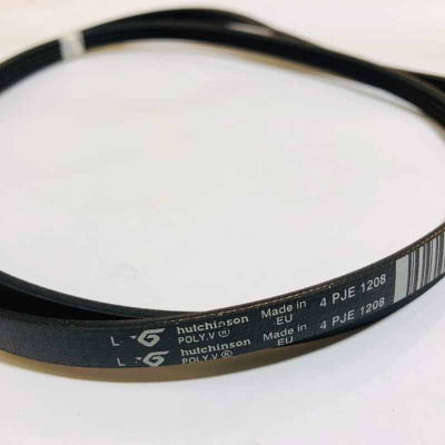 Ремень 1208 J4 (1208J4 ) 4PJE 1208 черн. hutchinson POLY.V (EU) для стиральной машины