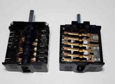 Переключатель конфорки 7-позиц. 6 гр.конт. переключатель ПМ 7  (856В)