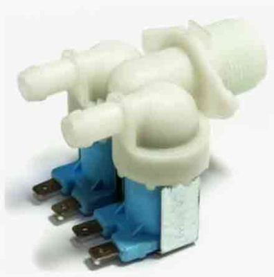 Электроклапан двойной 180° выпуск12мм стандартные клеммы