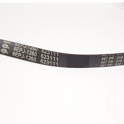 Ремень 1260 J6 (1260J6 ) 6EPJ-1260 черный Gorenje для стиральной машины вид 1
