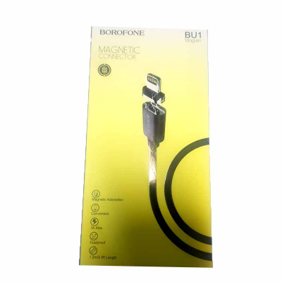 Магнитный data кабель USB-Apple iPhone 1,2м BU1 Borofone - в упаковке