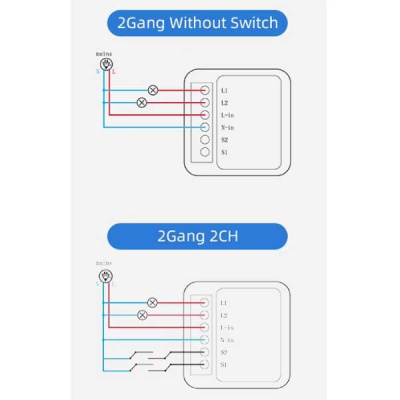 mini-z1-2ch - схемы подключения