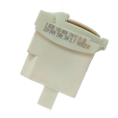 Насос сливной (помпа) KEBS105082A 160032101 Indesit 30W, крепл. — 3 защелки, выводы — сзади вместе. Фото 3