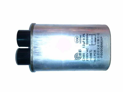 Конденсатор высоковольтный микроволновой (СВЧ) печи 1uF 2100V CH85 БУ