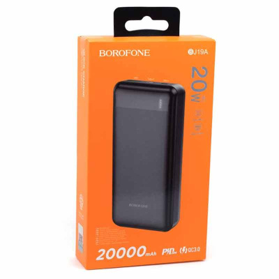 АКБ  BJ19A Borofone Powerbank Портативная зарядка 20000 mAh