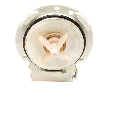 Насос сливной (помпа) BPX2-75 132732020 Leili 30W, крепл. — 3 защелки, выводы — сзади раздельно. Фото 1