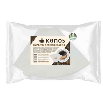 Фильтры для кофеварки капельного типа, размер 2, отбеленные, 40 шт