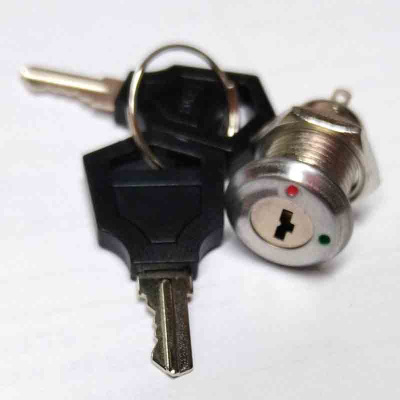 Выключатель ключ ON-OFF Ø12 0,5А 250В