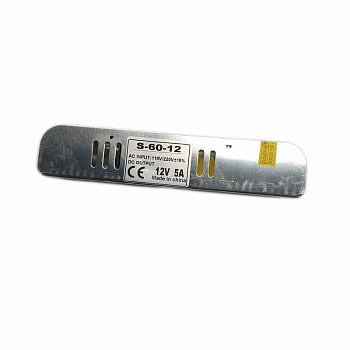 Блок питания 12V 5A S-60-12 вид 1