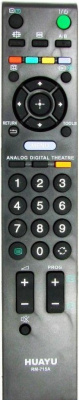 Huayu Sony RM-715A корпус RM-ED009 LCD TV универсальный пульт