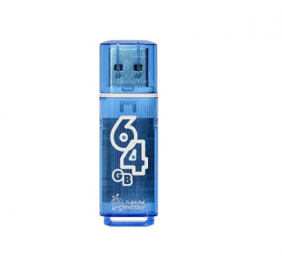 USB Flash 64 GB USB 2.0 Smart Buy Flash Drive blu