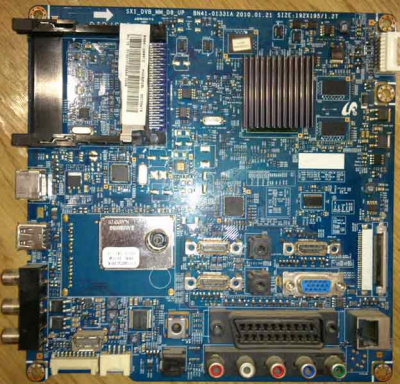 MainBoard Samsung LE40C550J1WXRU ver SQ01 SX1_DVB_MM_D8_UP BN94-03391C BN41-01331A