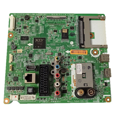 MainBoard LG EAX64891306 (1.1) NC4. 0LD31BLC36BLL36B GNM3906-01222 MK EBT62305909 вид спереди