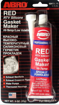 Герметик прокладок Abro Masters (красный) 85 гр 11-AB-CH
