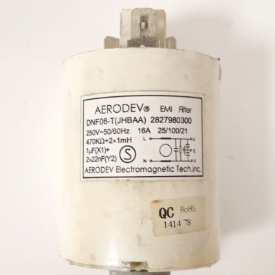 Фильтр сетевой стиральной машины (СМА) Beko 2827980300 AERODEV Вид 2